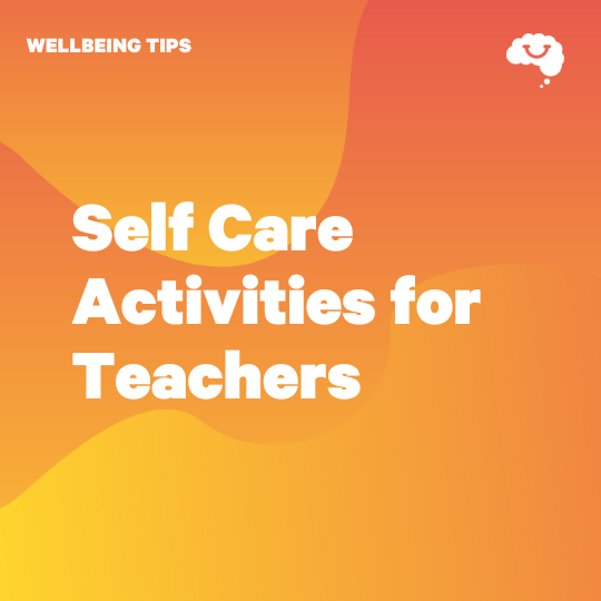 self care activities for teachers